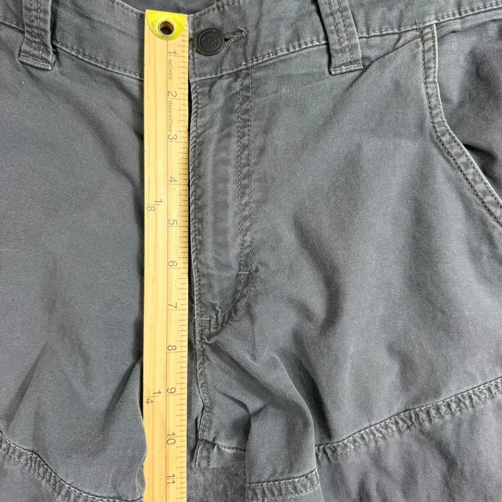 Wrangler Pants Mens 32x30 Grey ATG All Terrain Gear Straight Outdoor Distressed